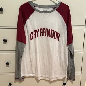 Harry Potter Gryffindor Baseball Tee